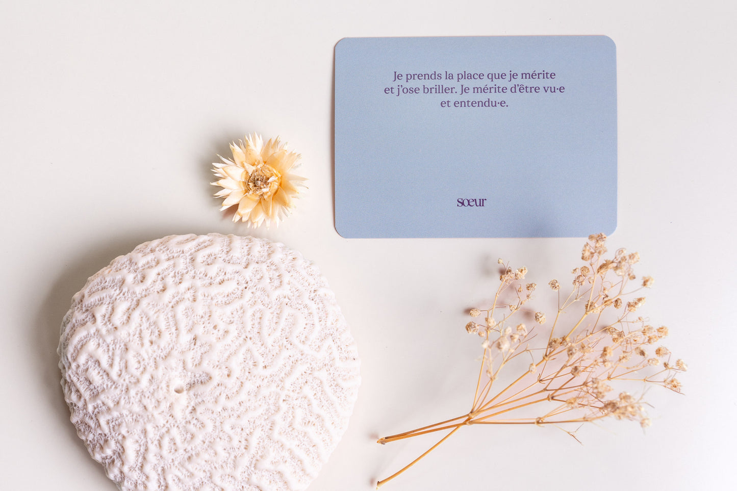 Cartes d'Affirmations Conscientes